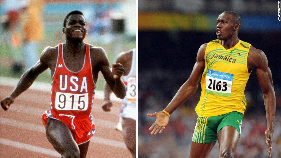 The scandal also detracted from Carl Lewis&#39; achievements. He became the first man to defend a 100 meter Olympic title. At London 2012 Jamaican sprinter and world 100 meter record holder Usain Bolt will attempt to emulate the American.