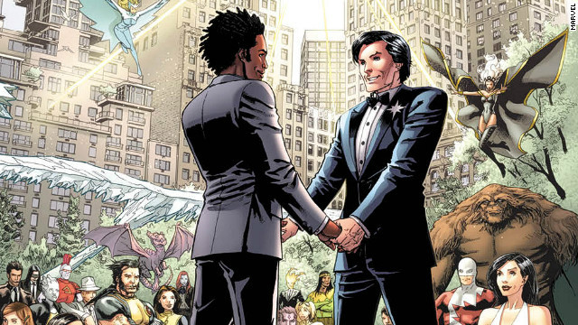 Northstar popped the question in 2012's Astonishing X-Men No. 50.