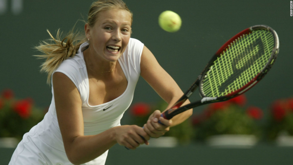 Sharapova was spotted at an early age by former great Martina Navratilova and after moving to the United States she was enrolled into the famous Nick Bollettieri Tennis Academy in Florida at the age of nine.
