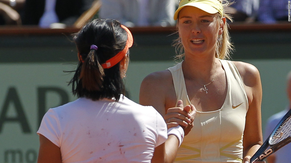 The one thing separating Sharapova from a career grand slam is the French Open title. She has twice made the semifinals, most recently in 2011, when she was beaten by eventual winner Li Na of China.