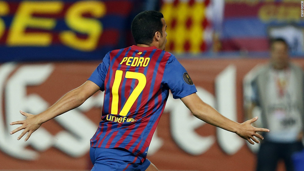 Pedro Rodriguez sealed Barcelona&#39;s Copa del Rey triumph with two first half goals against Athletic Bilboa.