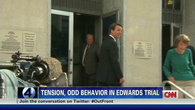 Odd behavior in Edwards trial