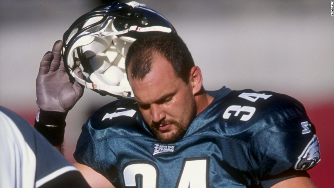 Former pro football player Kevin Turner, shown here during a 1998 NFL game,&lt;strong&gt; &lt;/strong&gt;&lt;a href=&quot;http://www.cnn.com/2016/11/03/health/kevin-turner-cte-diagnosis/&quot; target=&quot;_blank&quot;&gt;had the most advanced stage of CTE&lt;/a&gt; when he died in March at the age of 46. Dr. Ann McKee of Boston University and the Concussion Legacy Foundation said that Turner&#39;s CTE brought on amyotrophic lateral sclerosis (ALS), also known as Lou Gehrig&#39;s disease. &lt;br /&gt;&lt;br /&gt;CTE stands for chronic traumatic encephalopathy, a neurodegenerative disease associated with repeated head trauma.  Scientists believe repeated head trauma can cause CTE, a progressive degenerative disease of the brain. Symptoms include depression, aggression and disorientation, but scientists can definitively diagnose it only after death.