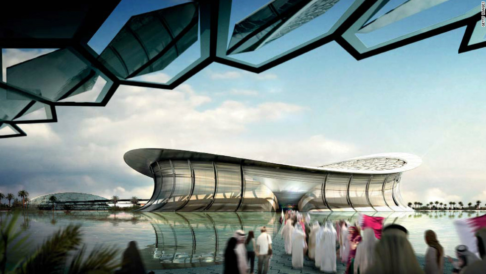 Lusail Stadium, still to be built, is expected to host the final game of the 2022 FIFA World Cup.