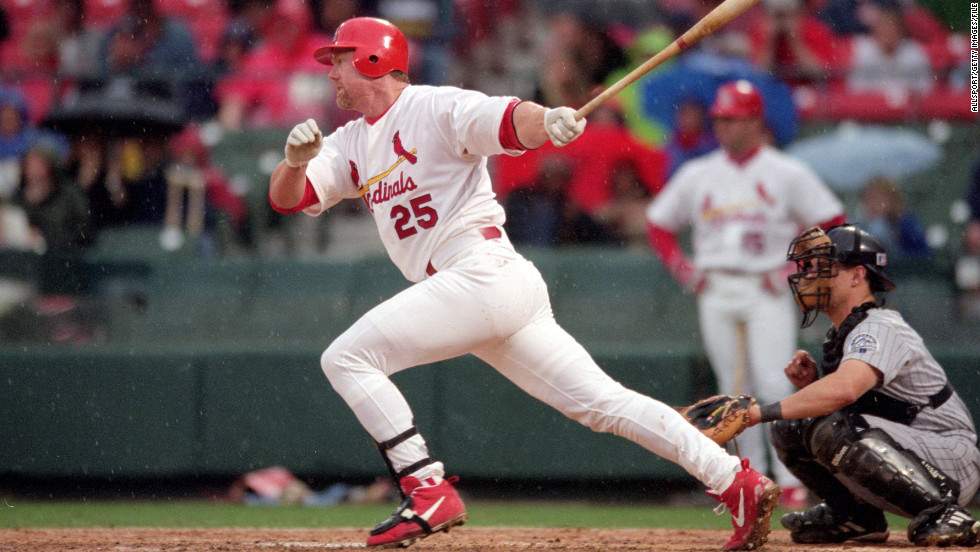 Mark McGwire says steroid users are being unfairly punished