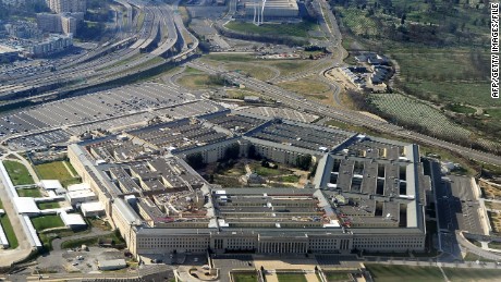 This picture taken 26 December 2011 shows the Pentagon building in Washington, DC.  The Pentagon, which is the headquarters of the United States Department of Defense (DOD), is the world&#39;s largest office building by floor area, with about 6,500,000 sq ft (600,000 m2), of which 3,700,000 sq ft (340,000 m2) are used as offices.  Approximately 23,000 military and civilian employees and about 3,000 non-defense support personnel work in the Pentagon. AFP PHOTO (Photo credit should read STAFF/AFP/Getty Images)