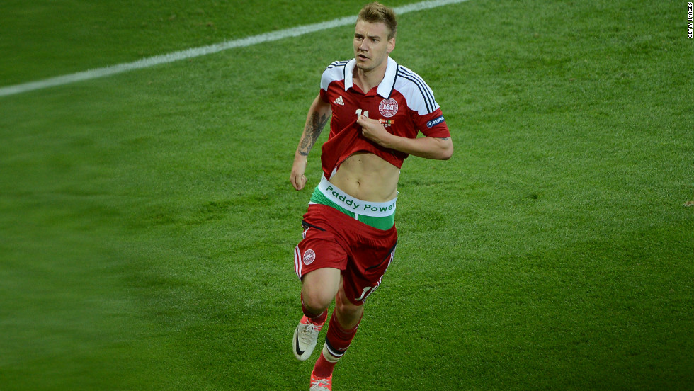 Questions have been raised about UEFA&#39;s sanctioning policy. Denmark striker Nicklas Bendtner was fined $126,000 and banned from playing in his side&#39;s next competitive game for flashing his sponsored waistband promoting a bookmaker as he celebrated a goal against Portugal in Euro 2012.  But that fine eclipsed the $52,000 fine that UEFA handed to the Bulgarian Football Union for its fans&#39; racist abuse of England players during a Euro 2012 qualifier in Sofia in September 2011. 