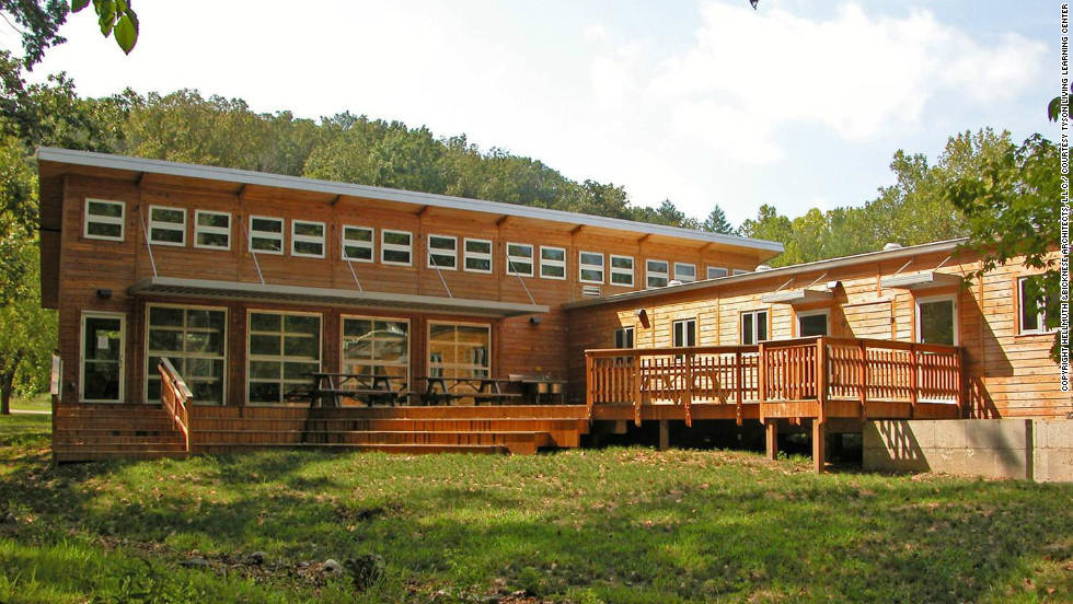 Certified: Living -- Located at Tyson Research Center, an environmental field station for Washington University in St. Louis, the Learning Center fosters indoor/outdoor education with a large multi-use classroom that opens directly out to a white oak deck. All materials used in construction were sourced locally. 