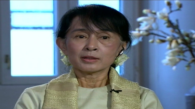 Suu Kyi reflects on Nobel win