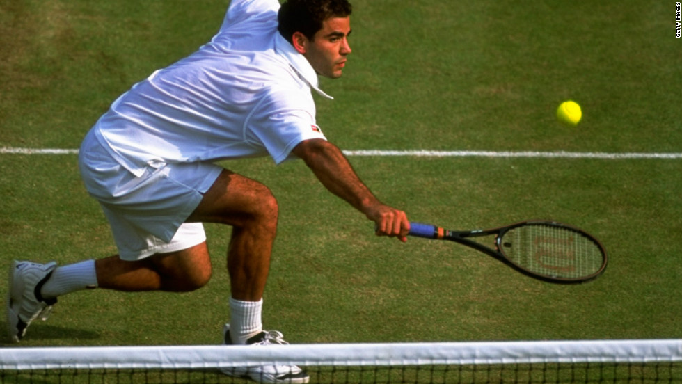Wimbledon&#39;s most successful male player, Pete Sampras, had a phenomenal all-round game, and the American&#39;s serve and volley expertise was one of his most potent weapons as he won seven titles and 14 grand slams overall.