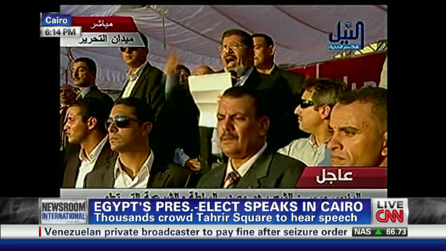 This is a big moment in Egyptian history