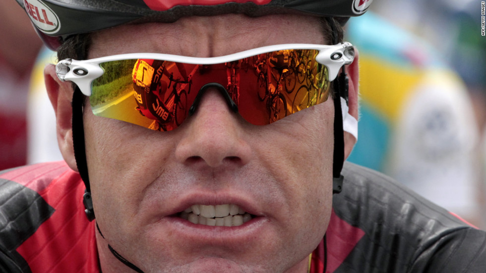 Tour de France 2011 winner Cadel Evans of Australia rides in Stage 3 on Tuesday.