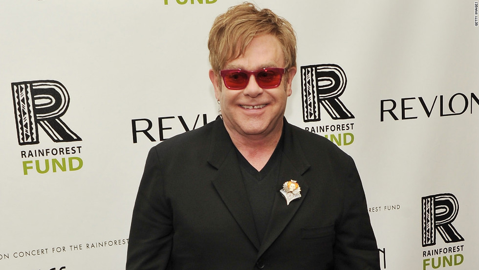 British singer Elton John discussed his bisexuality for the first time in a 1976 Rolling Stone interview. &quot;There&#39;s nothing wrong with going to bed with somebody of your own sex,&quot; he said. &quot;I think everybody&#39;s bisexual to a certain degree. I don&#39;t think it&#39;s just me. It&#39;s not a bad thing to be.&quot; John married&lt;a href=&quot;http://marquee.blogs.cnn.com/2011/01/24/elton-john-on-fatherhood-its-been-enchanting/?iref=allsearch&quot; target=&quot;_blank&quot;&gt; David Furnish&lt;/a&gt; in December 2005.