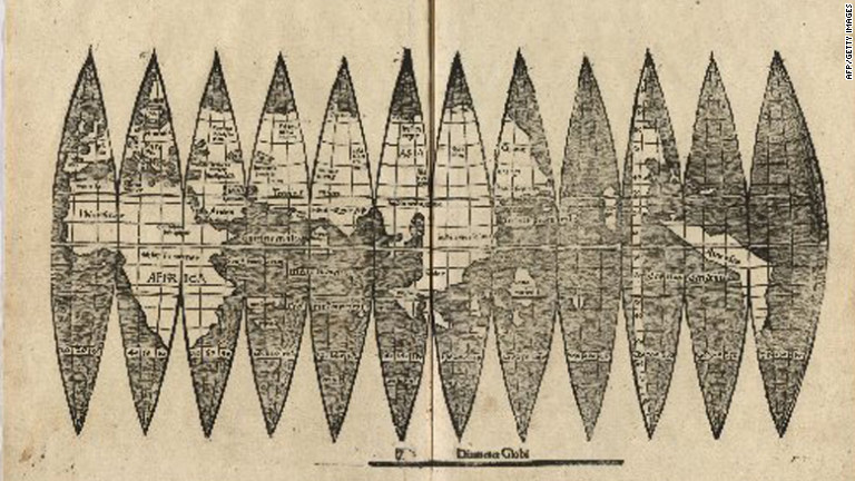 Centuries-old map of 'America' discovered at German university - CNN