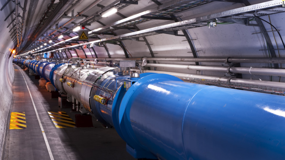 Higgs boson research takes place at the Large Hadron Collider -- a circular tunnel located 100 meters (328 feet) underground. It uses a particle accelerator to collide protons at extreme speeds. By combining their data, researchers found that there are different ways to produce a Higgs boson, and different ways for a Higgs boson to decay to other particles.