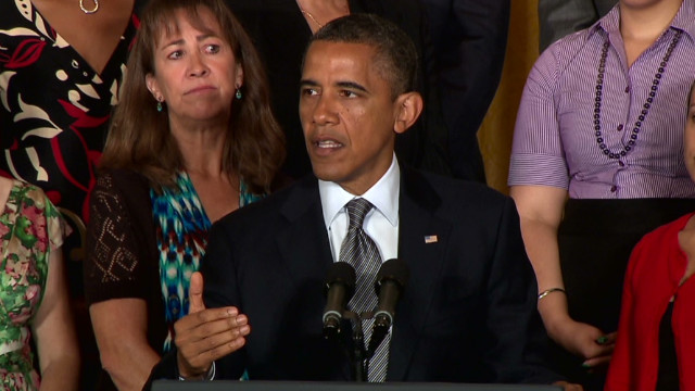 Obama vows tax breaks for middle class 