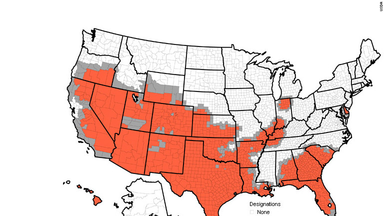 Drought stretches across America, threatens crops - CNN