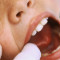 child dentist open mouth exam