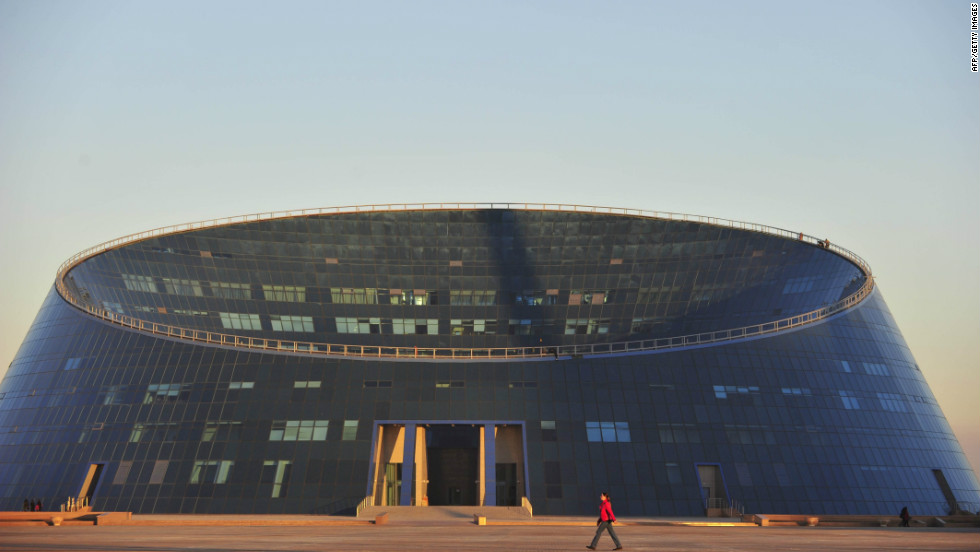 The Shabyt Palace of Art is the most remarkable part of the Kazakh National University of Arts.