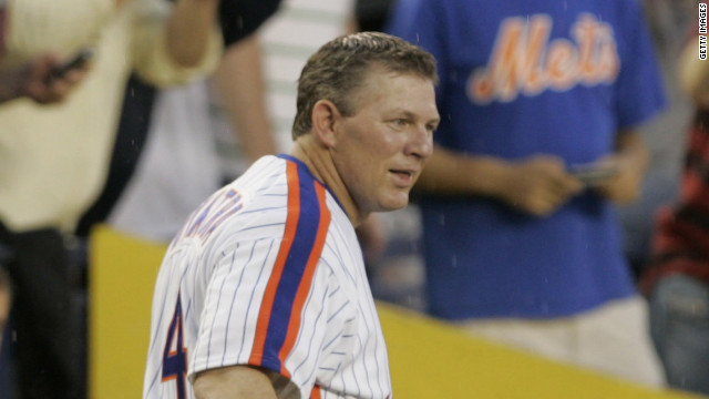 Lenny Dykstra at a Mets  celebration in 2006. He is serving a three-year sentence in another case.