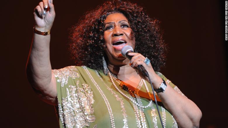  Aretha Franklin performs in 2012
