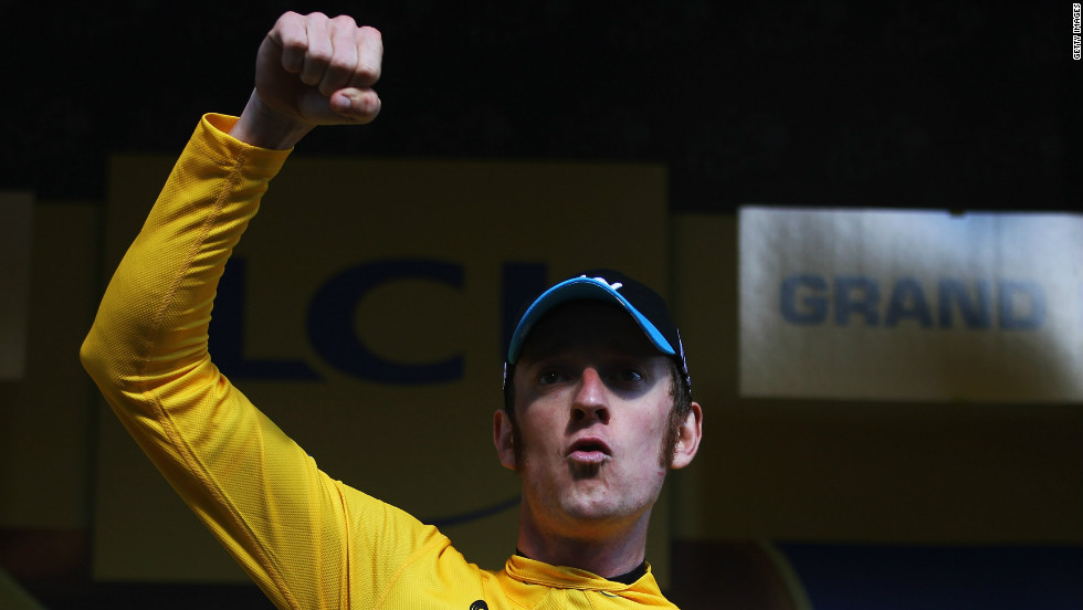 Wiggins picked up the first Tour de France stage victory of his career this year, winning 41.5km individual time trial between Arc-et-Senans and Besancon to take control of the race for yellow.