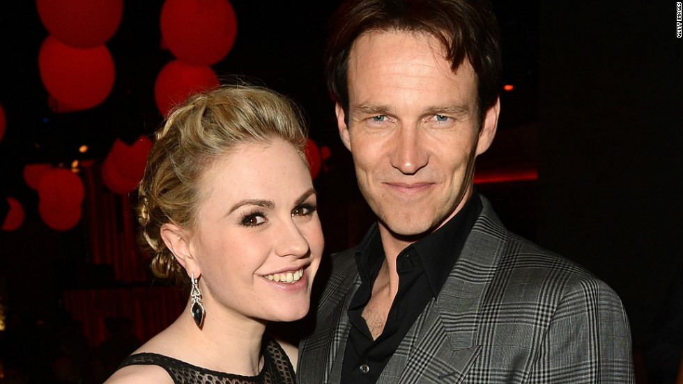 Anna Paquin celebrated LGBT Pride Month in June 2014 by &lt;a href=&quot;https://twitter.com/AnnaPaquin/with_replies&quot; target=&quot;_blank&quot;&gt;proudly declaring her status&lt;/a&gt; as a &quot;happily married bisexual mother.&quot; The &quot;True Blood&quot; actress has been wed to her co-star Stephen Moyer, right, since 2010, &lt;a href=&quot;http://marquee.blogs.cnn.com/2010/04/01/anna-paquin-comes-out-as-a-bisexual/?iref=allsearch&quot; target=&quot;_blank&quot;&gt;the same year she initially shared her sexual orientation with the public&lt;/a&gt;. &quot;Marriage is about love,&quot; Paquin tweeted on June 8, &quot;not gender.&quot; 