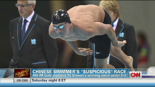 Chinese swimmer&#39;s &#39;suspicious&#39; race