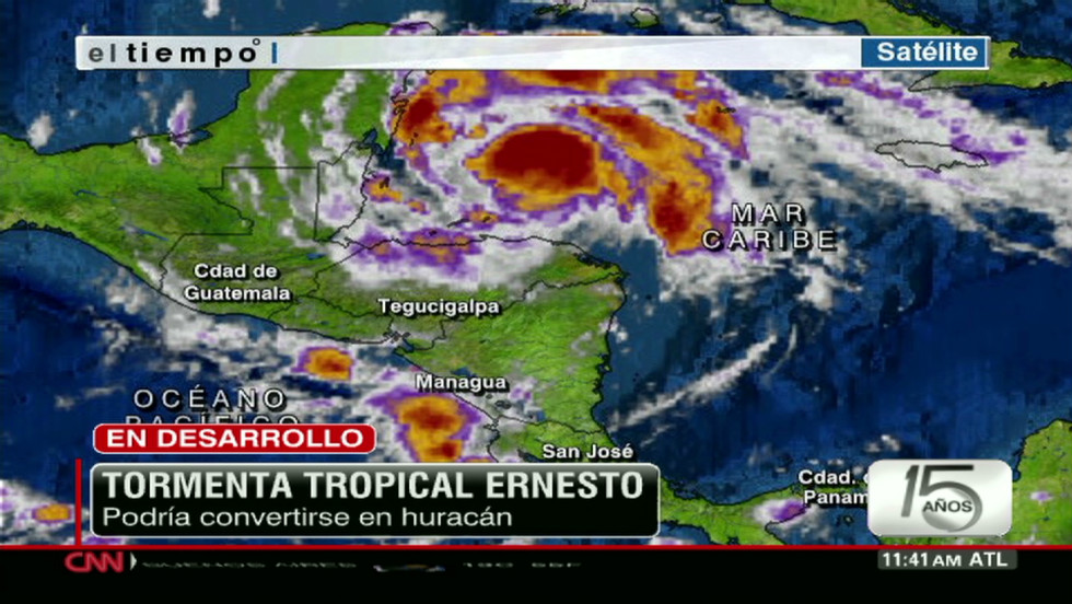 Tormenta Tropical Ernesto Cnn Video