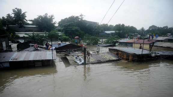 Photos: Flooding in the Philippines