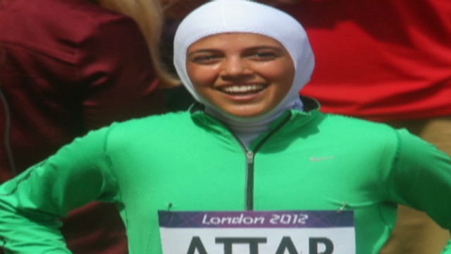 Saudi Olympic runner: &#39;Live your dreams&#39; 