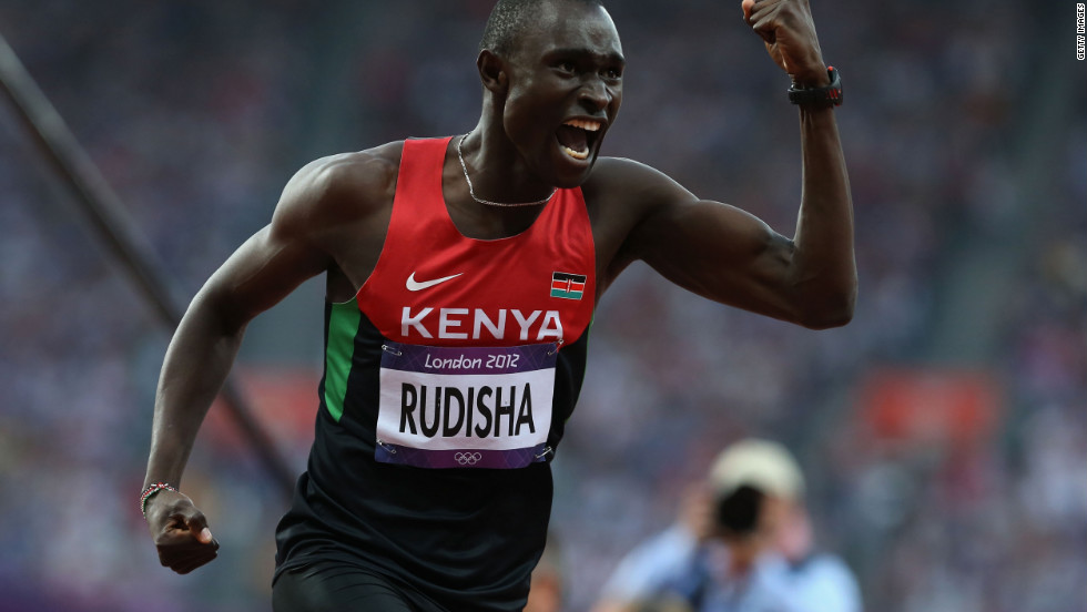 One of Kenya&#39;s most famous athletes is David Rudisha, who smashed the Men&#39;s 800m record to win gold at London 2012. 