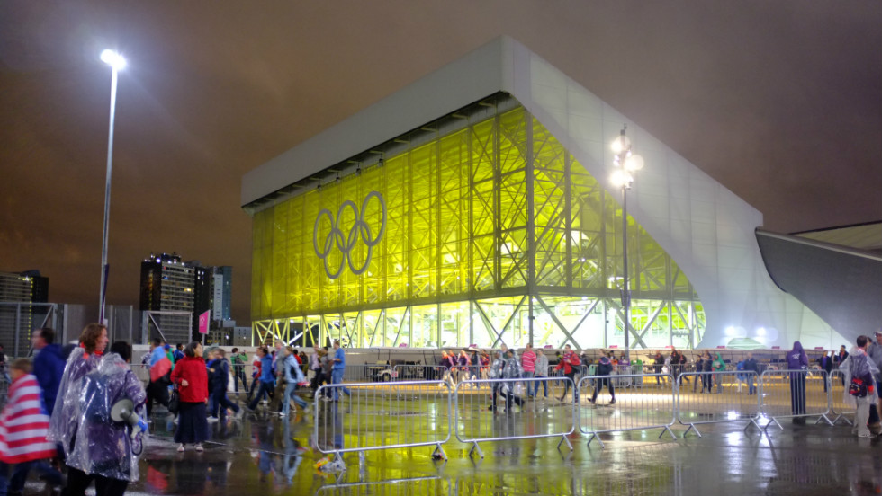 It was time for me to head home too. I bade the Olympic Park farewell, knowing it&#39;d be the last time I&#39;d see the five Olympic rings emblazoned against the East London sky.