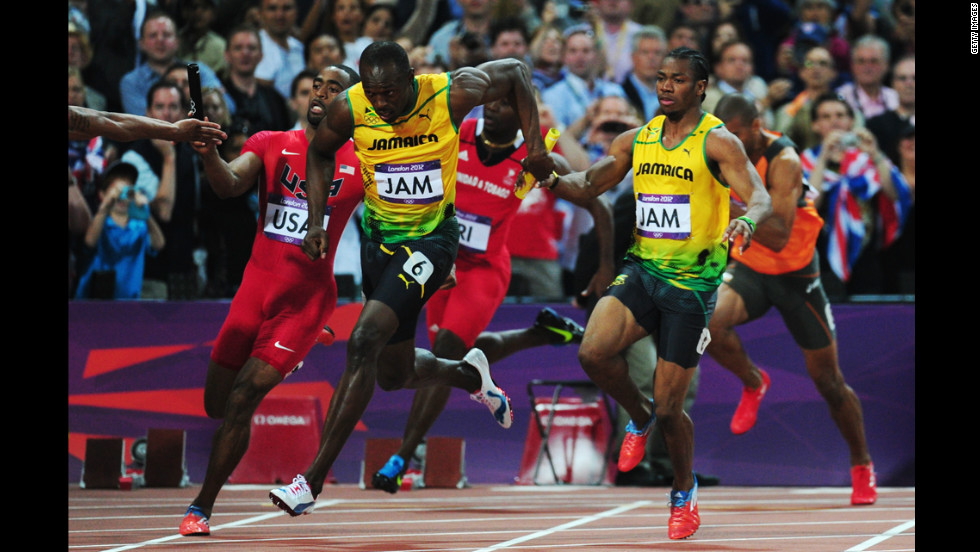 Everyone came to see Usain Bolt, and he did not disappoint. The 25-year-old Jamaican won three gold medals at the London Olympics; two individually (100m and 200m) and one in a team event (pictured above -- the men&#39;s 4 x 100m relay).