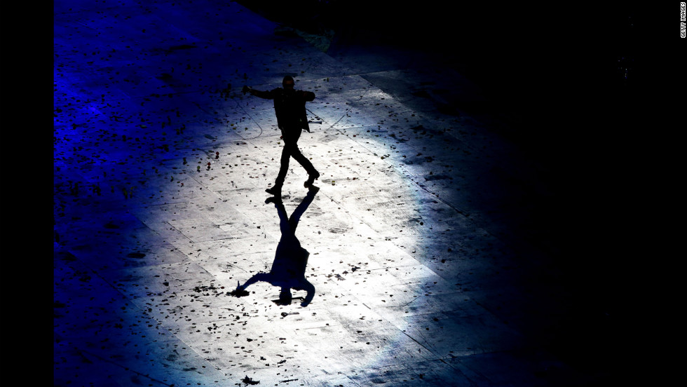 Global artist George Michael performs.