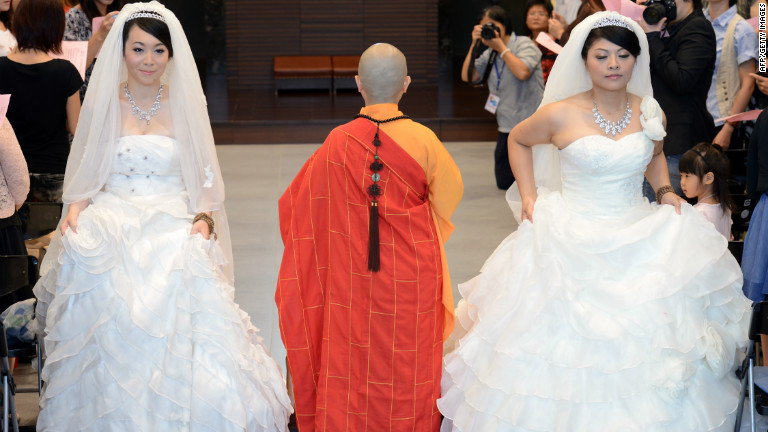 buddhist wedding white dress