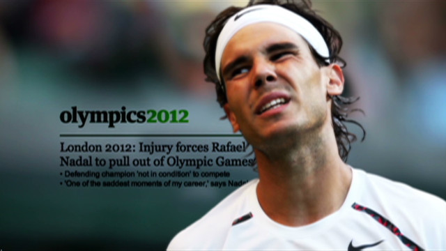 2012: Rafael Nadal&#39;s injury heartache