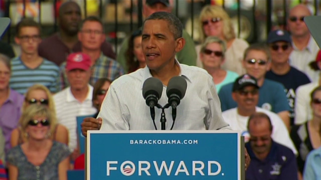 Obama: Romney&#39;s vision is wrong