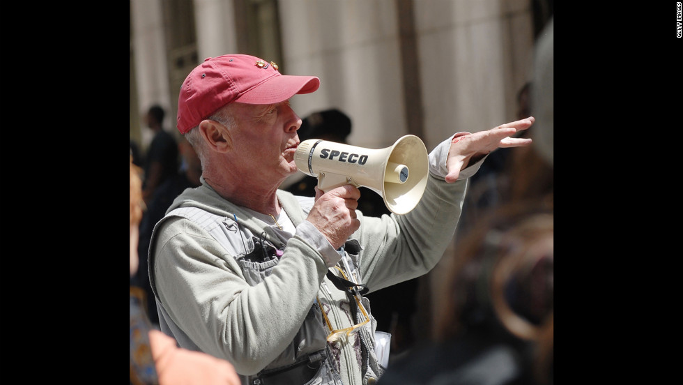 Director Tony Scott on location for &quot;The Taking of Pelham 1-2-3&quot; on the streets of Manhattan on May 11, 2008, in New York. Scott died Sunday, August 19, at age 68 in an apparent suicide. 