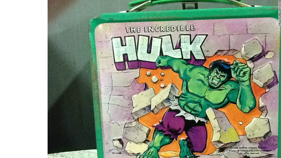 Lunchboxes offer a time capsule of American pop culture, featuring cartoon characters, bands, movies and TV shows.  Aladdin Industries came out with this &quot;Incredible Hulk&quot; lunchbox in 1978 when the TV series with Lou Ferrigno was popular.