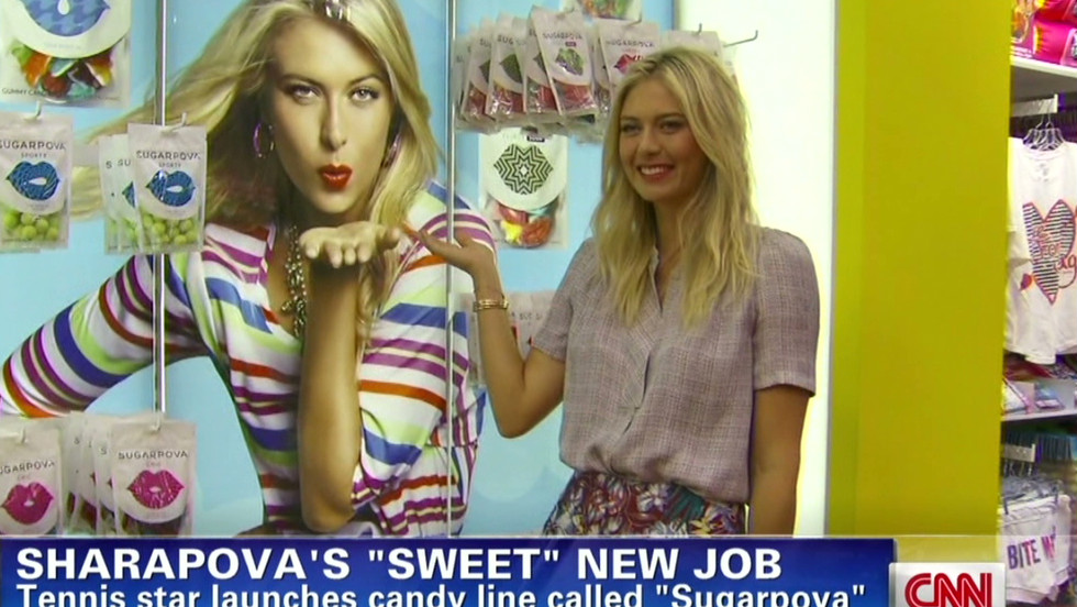 Maria Sharapova&#39;s fame has brought endorsements that saw Forbes magazine rate her as the highest-paid female athlete in the world, with annual earnings of over $18 million. She has her own clothing line and a candy called Sugarpova.