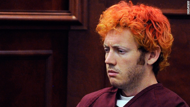 James Holmes is accused of killing 12 people during a showing of &quot;The Dark Knight Rises&quot; last month.