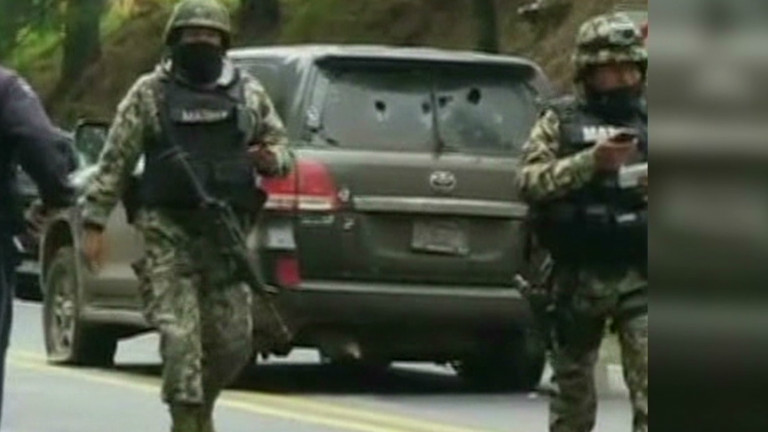 Mexican police officers detained over shooting of U.S. diplomatic ...