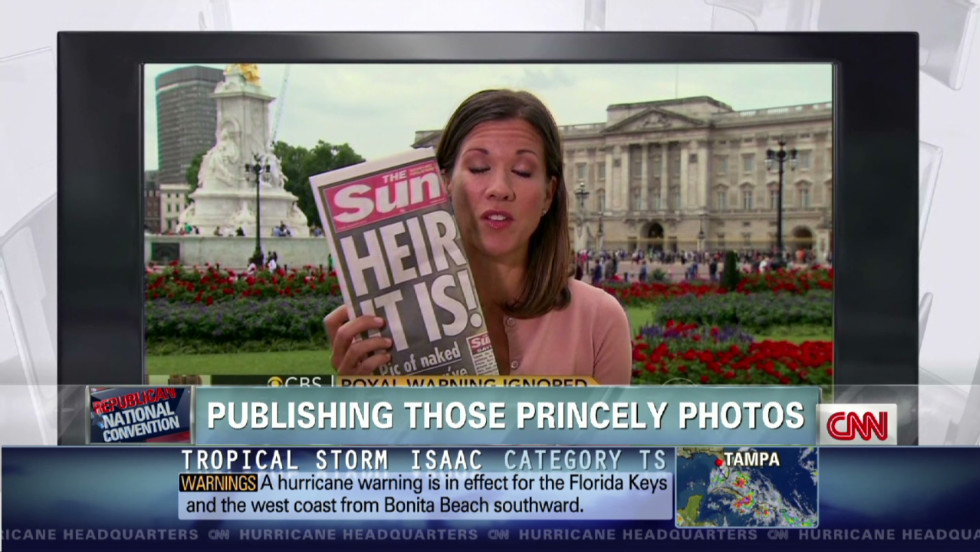 No Action Over Naked Prince Harry Photos Palace Says Cnn