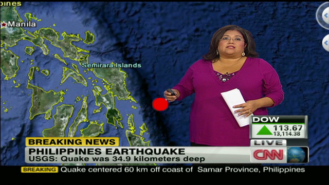 Tsunami Warnings Issued In Philippines Cnn Video