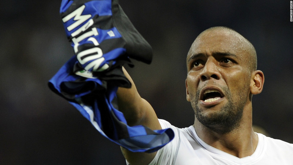 &lt;strong&gt;From Inter Milan to Manchester City:&lt;/strong&gt; The reigning English Premier League champions have snapped up right-back Maicon for an undisclosed fee to help boost their bid for domestic and European honors in 2013. The Brazilian international has been at the San Siro for the past six seasons and made 235 appearances for the club.  
