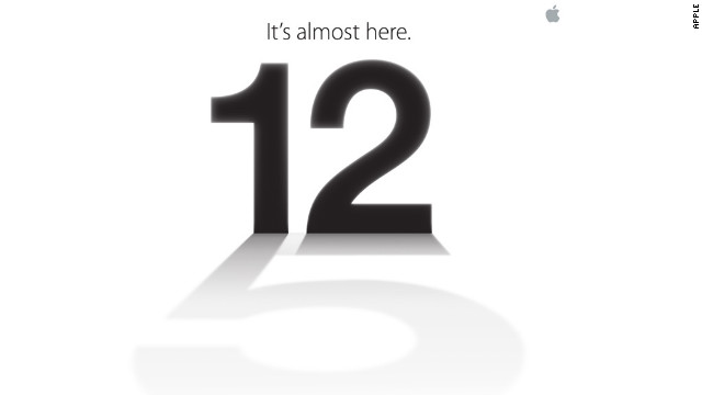 Apple sent this media invite to its September 12 event, widely expected to be the launch of the next iPhone. 