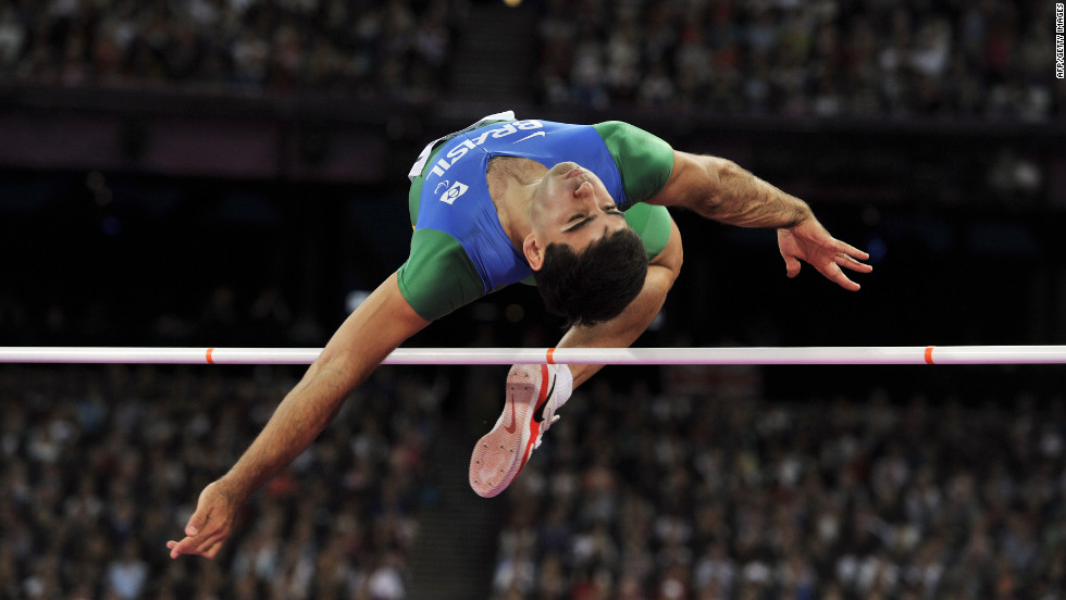 Brazil&#39;s Flavio Reitz competes in the men&#39;s high jump F42 final on Monday, September 3.