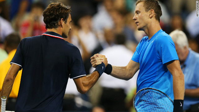 Federer crashes out as Roddick says goodbye at U.S. Open - CNN