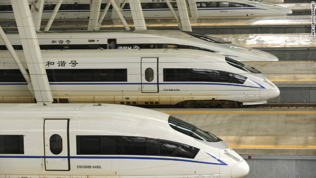 China's high-speed trains attract frustrated fliers
